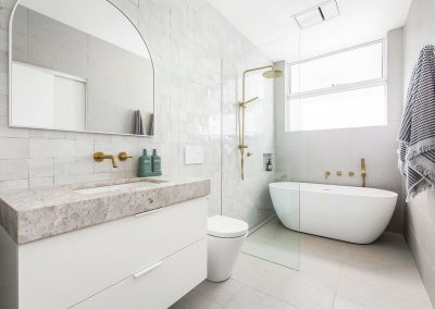 Bathroom renovation by Build On Renovations on the Gold Coast