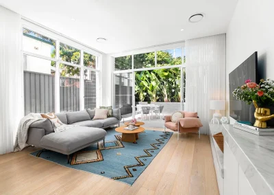 Completed home renovation with modern finishes in Burleigh Heads