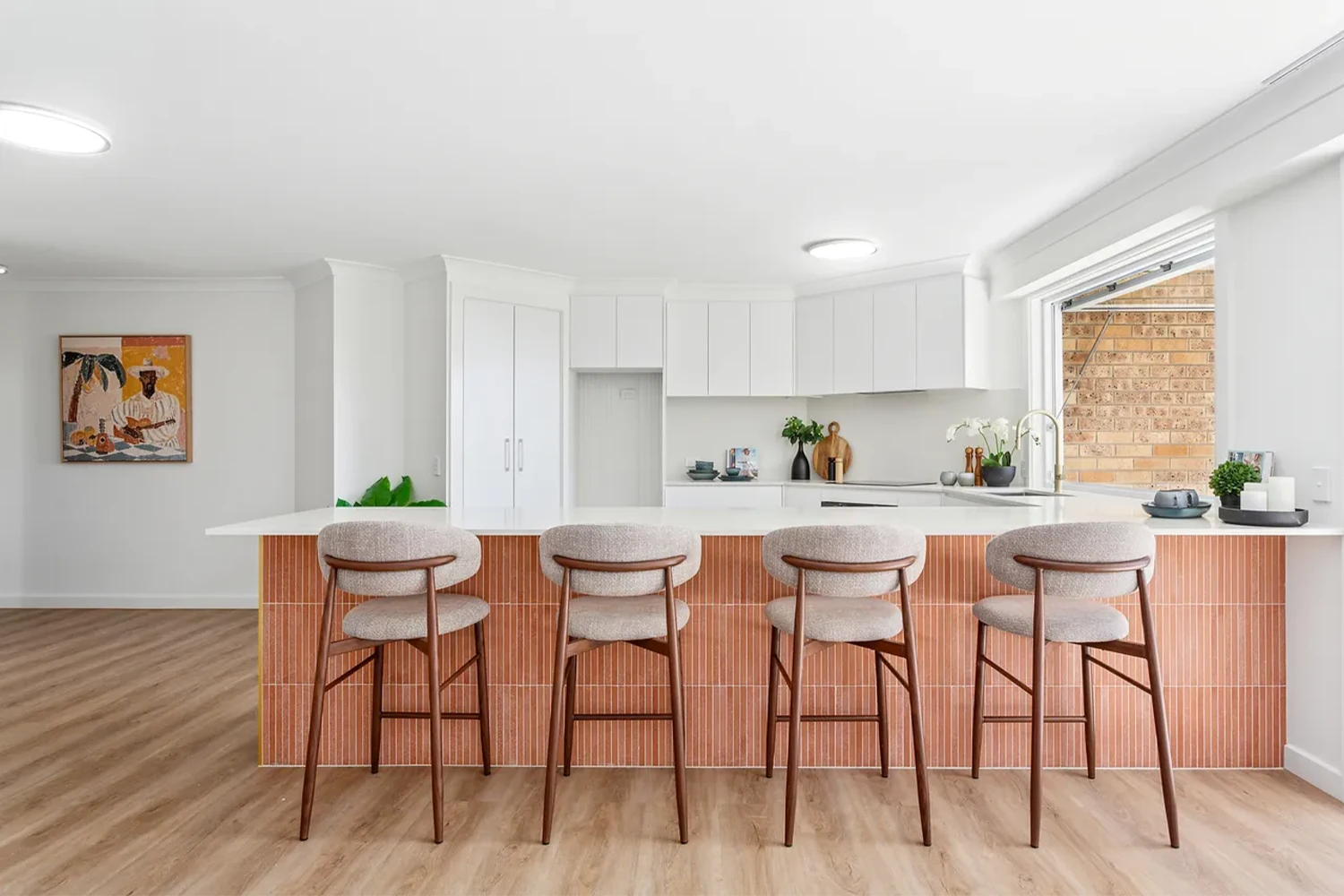 Renovated apartment interior, Gold Coast