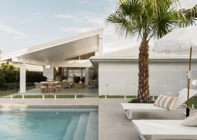 Completed home renovation with modern finishes at Koomooloo Court Mermaid Waters
