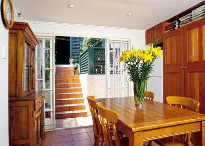 Original home interior with dated finishes before renovation in Casuarina NSW