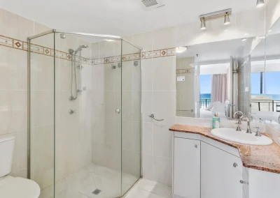 Dated apartment interior before renovation at Royal Palm Resort Palm Beach
