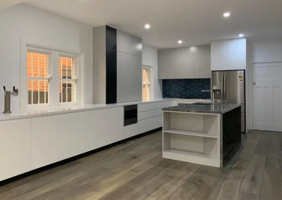 Renovation taking shape with fit-out works in Casuarina NSW