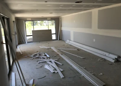 Site preparation during new home build in Coolangatta Gold Coast