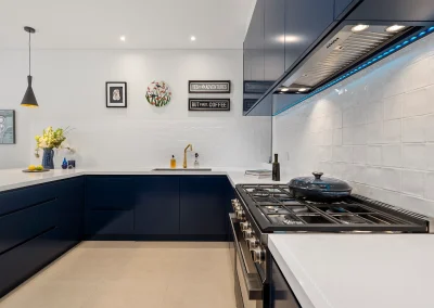 Renovated kitchen with new joinery and quality appliances in Currumbin