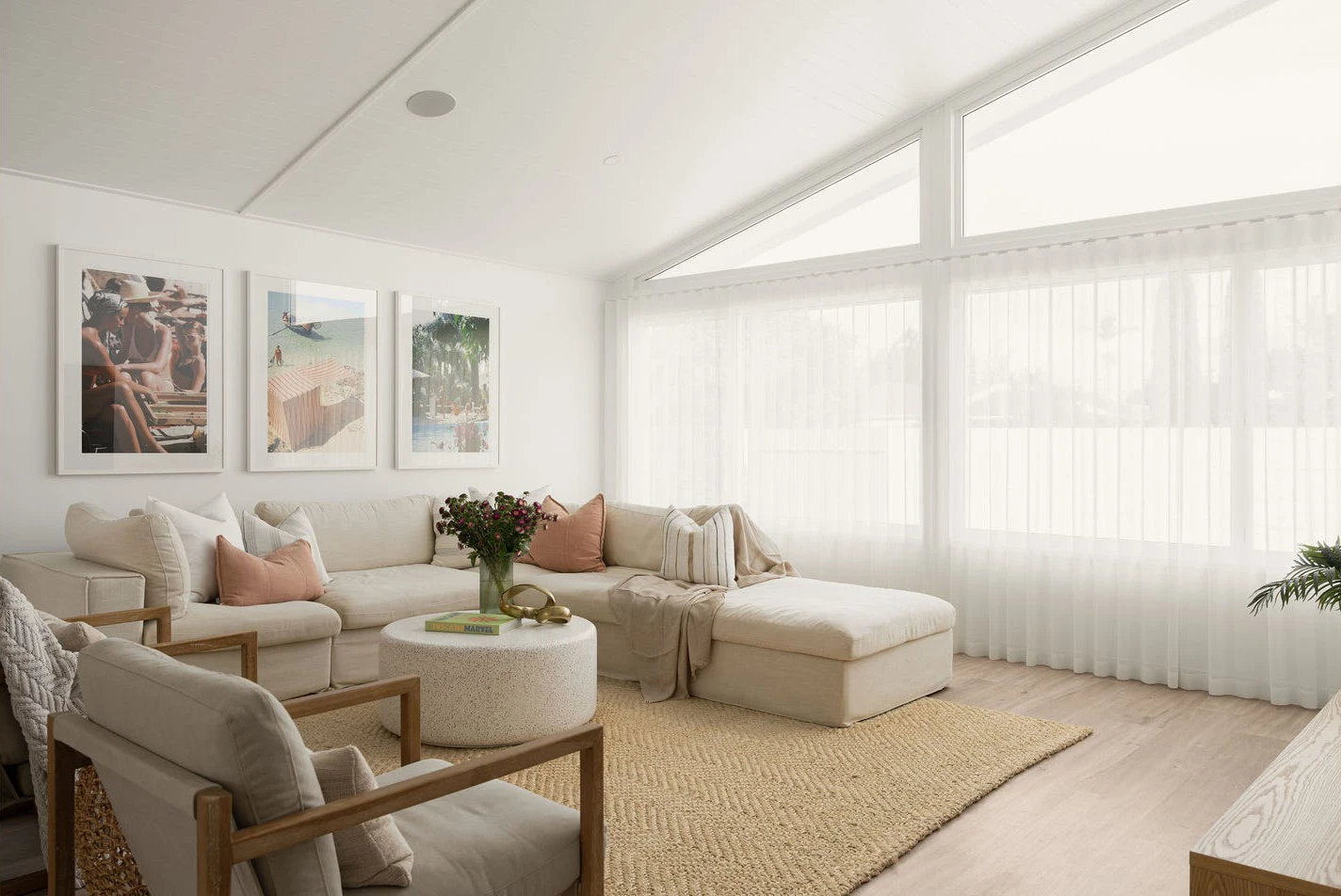 Home extension and outdoor living area