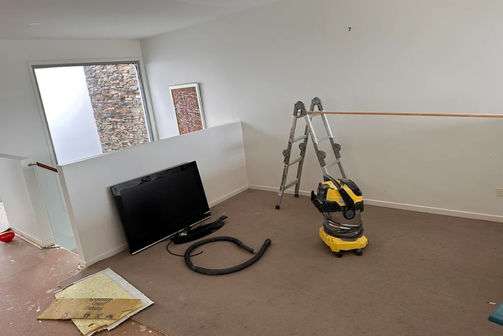 Barracuda Avenue home interior before renovation works began